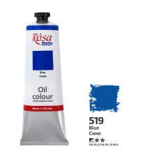 Oil Paint, Blue (519), 100ml, ROSA Studio