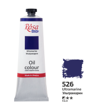 Oil Paint, Ultramarine (526), 100ml, ROSA Studio