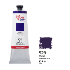 Oil Paint, Violet (529), 100ml, ROSA Studio