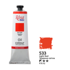 Oil Paint, Red Light (533), 100ml, ROSA Studio