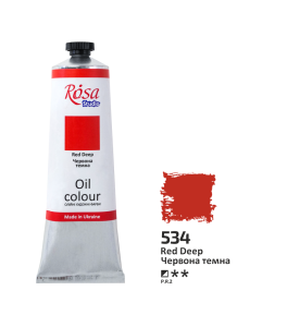 Farba Olejna, Red Deep (534), 100ml, ROSA Studio