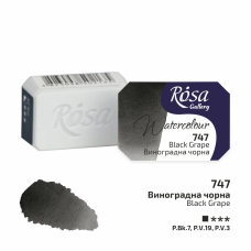 ROSA Gallery Watercolour Paint, Black Grape (747), Pan, 2.5ml