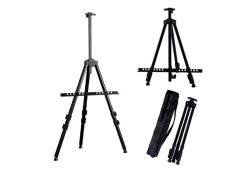 Renesans Field Easel – Black, with Carrying Case