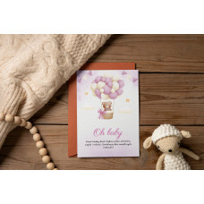 Wedding Paper Kartka okolicznościowa Narodziny NAR5