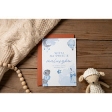 Wedding Paper Kartka okolicznościowa Narodziny NAR8