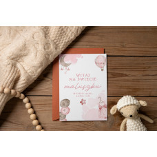 Wedding Paper Kartka okolicznościowa Narodziny NAR7