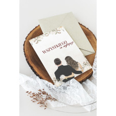 Wedding Paper Kartka okolicznościowa Ślub ŚL8