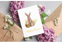 Wedding Paper Easter Greeting Card WIE9