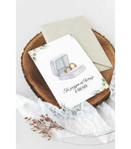 Wedding Paper Wedding Greeting Card ŚL7