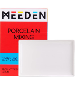 Meeden – Gładka Paleta Porcelanowa 25,5x16 cm