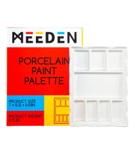 Meeden – Paleta porcelanowa 8 Komór 18x13 cm