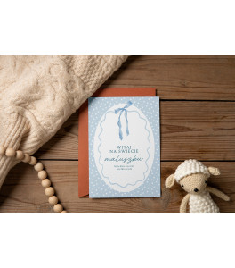 Wedding Paper Greeting Card – Birth Celebration NAR4