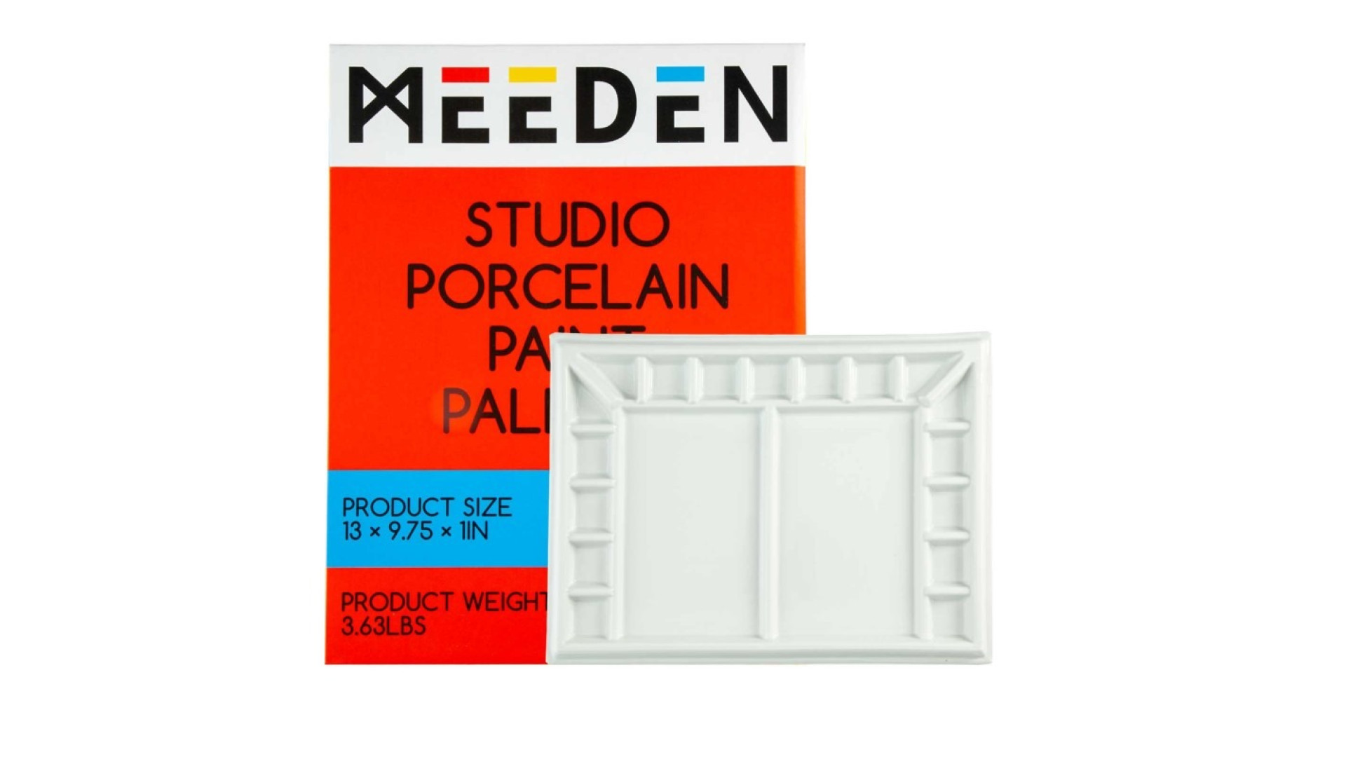 Meeden – 19-Well Porcelain Palette 25x33 cm