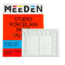 Meeden – 19-Well Porcelain Palette 25x33 cm