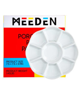 Meeden – 9-Well Porcelain Palette 19 cm