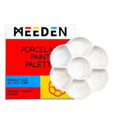 Meeden – 7-Well Porcelain Palette 12 cm