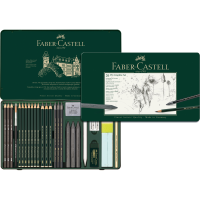 Faber–Castell Zestaw Pitt Graphic 26 szt. w Metalowym Opakowaniu