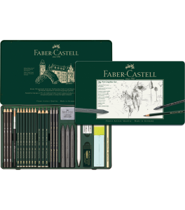 Faber–Castell Zestaw Pitt Graphic 26 szt. w Metalowym Opakowaniu