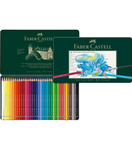 Faber–Castell A.Durer Watercolour Pencils – 36 Colors in Metal Tin