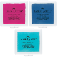 Faber–Castell Gumka Artystyczna Chlebowa w Etui Kolory Trend