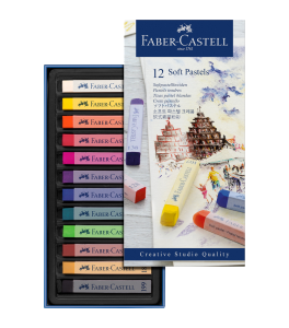 Faber–Castell Creative Studio Soft Pastel Set of 12 Colours
