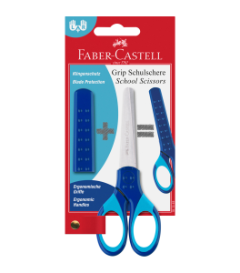 Faber–Castell Grip School Scissors Blue