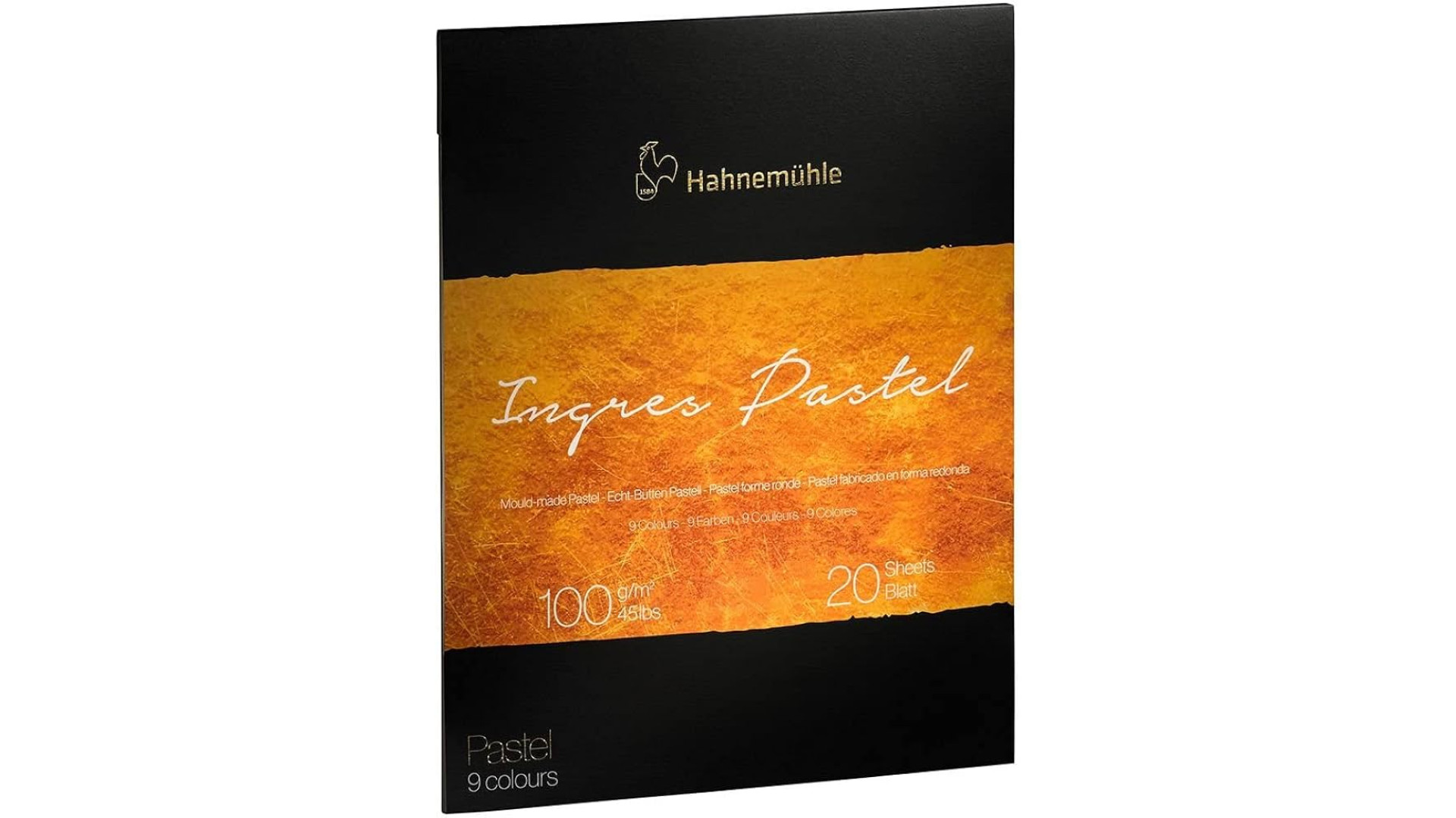 Hahnemuehle Pad THE COLLECTION INGRESPASTEL 30x40 cm 100g 20 sh, 9 colours