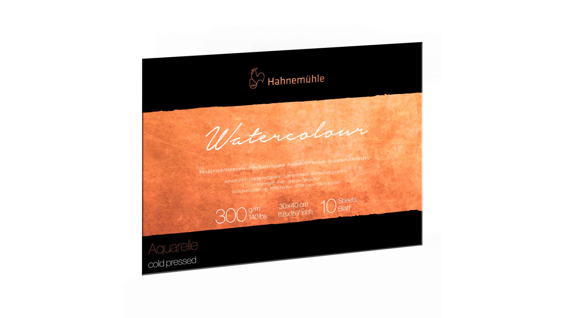 Hahnemuehle Blok THE COLLECTION WC 30x40 cm 300g 10k CP 100% bawełny