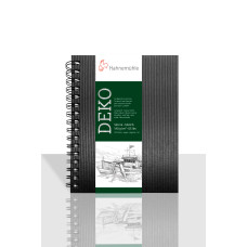 Hahnemuehle Szkicownik na spirali DEKO A5 140g 62k Hahnemuehle Szkicownik na spirali DEKO A5 140g 62k