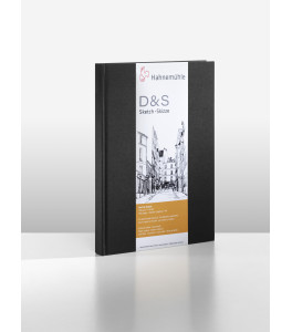 Hahnemuehle Szkicownik BOOK D&S black A6 140g 62k portrait