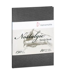 Hahnemuehle Sketchbook NOSTALGIE A5 190g 40 sheets portrait