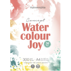 Hahnemuehle Concept Watercolour Joy Watercolour Pad A4 300 gsm 50 Sheets Hahnemuehle Concept Watercolour Joy Watercolour Pad A4 300 gsm 50 Sheets
