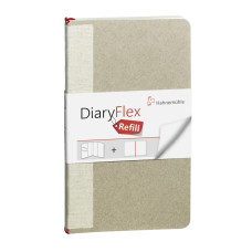 Hahnemuehle Book DiaryFlex 10,4x18,2 cm 100g, refill plain, 80 sheets