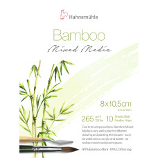 Hahnemuehle Blok BAMBOO mix media 8x10,5 cm 265g 10k