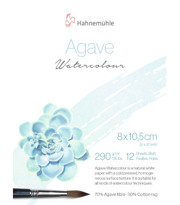 Hahnemuehle Blok do Akwareli AGAVE 8x10,5 cm 290g 12k
