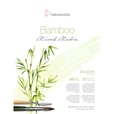 Hahnemuehle Block Bamboo Mixed Media 24x32 cm 265g 25 sheets