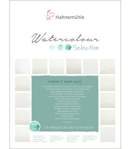 Hahnemuehle Blok AQUARELL SELECTION 24x32 cm 275–640 g 14 ark