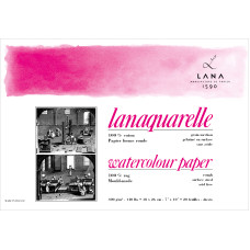 Lana Blok LANAQUARELLE 31x41 cm 300g 20k Rough 100% bawełny