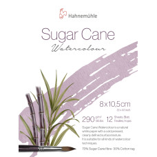 Hahnemuehle Block SUGAR CANE Watercolour 8x10,5 cm 290g 12 sheets