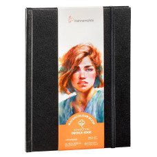 Hahnemuehle Szkicownik do akwareli WC BOOK Deckle Edge 15,3x20,5 cm 250g 30k Portrait 100% bawełny