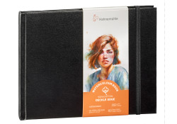 Hahnemuehle Watercolour Book Deckle Edge 20,5x15,3 cm 250g 30 sheets Landscape 100% cotton