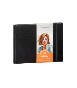 Hahnemuehle Szkicownik do akwareli WC BOOK Deckle Edge 15,3x10,3 cm 250g 30k Landscape 100% bawełny