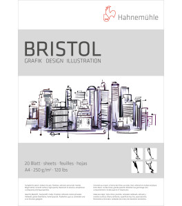 Hahnemuehle Blok BRISTOL A4 250g 20k