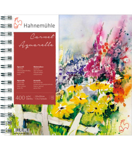 Lana Blok do akwareli na spirali CARNET AQUARELLE 19x20 cm 400g 15k