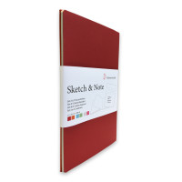 Sketch & Note Hahnemuehle A4 125g 20 sheets Red Bundle, 2 booklets