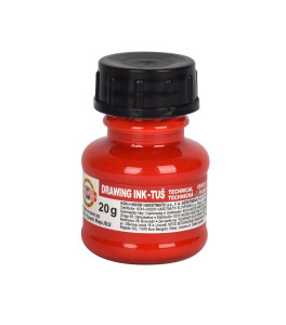 Koh–I–Noor Drawing Ink Red 20g