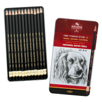 Koh–I–Noor Ołówek Grafitowy 1912 Art Toison D'Or 8B–2H Komplet 12 szt.