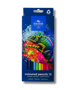 Koh–I–Noor Coloured Pencils Chameleon, 12 Colors