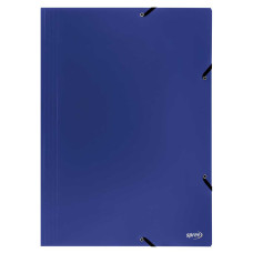 Teczka z gumką A3 PP niebieska – SPREE | Organizer dokumentów i rysunków