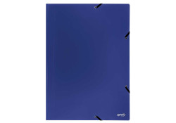 Teczka z gumką A3 PP niebieska – SPREE | Organizer dokumentów i rysunków